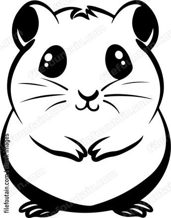Cartoon Hamster