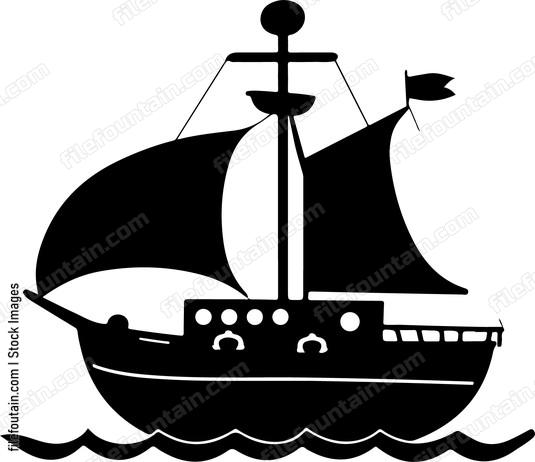 Cartoon Ship