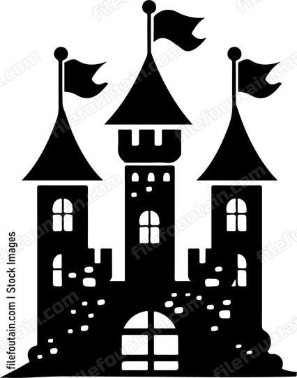 Castle With Flags