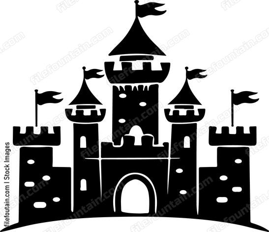 Castle With Flags