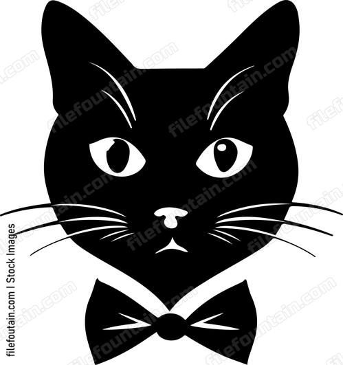 Cat In Bowtie