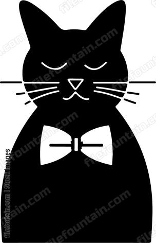 Cat In Bowtie
