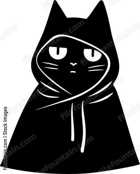 Cat In Hoodie