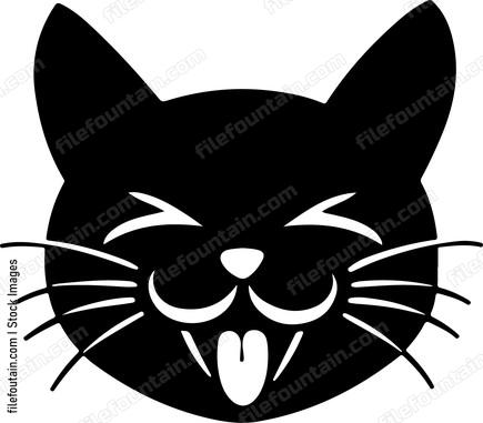 Cat Tongue Out