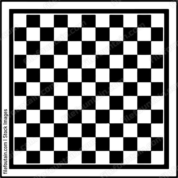 Checkered Rectangle Frame