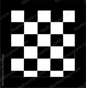 Checkered Square Frame