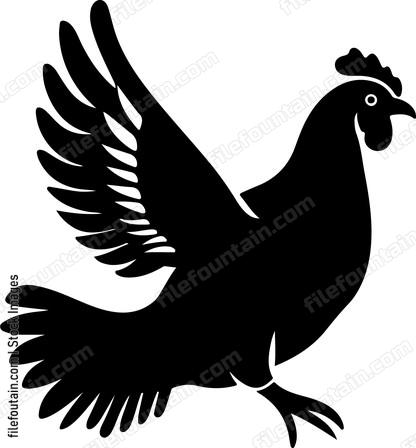 Chicken Flying