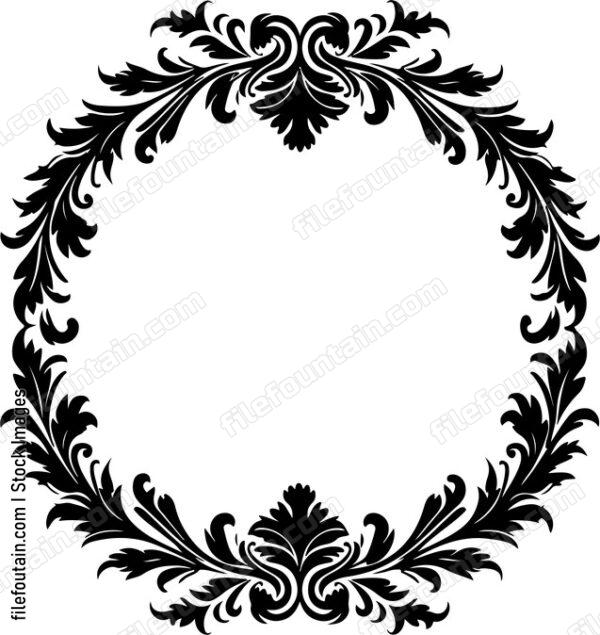 Circle Decorative Frame