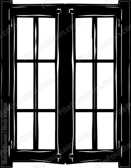 Closed Wooden Window