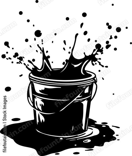 Color Splash Bucket