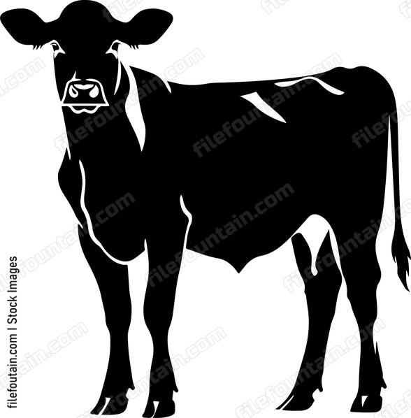 Cow Silhouette