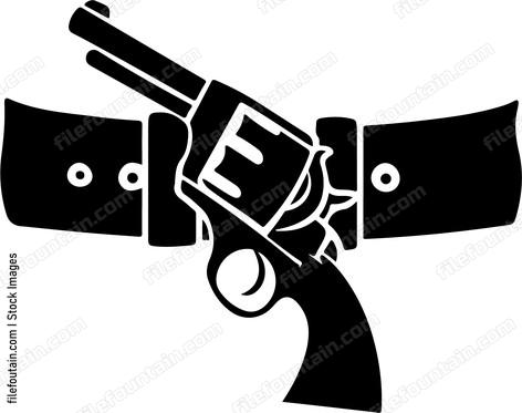 Cowboy Pistol Belt