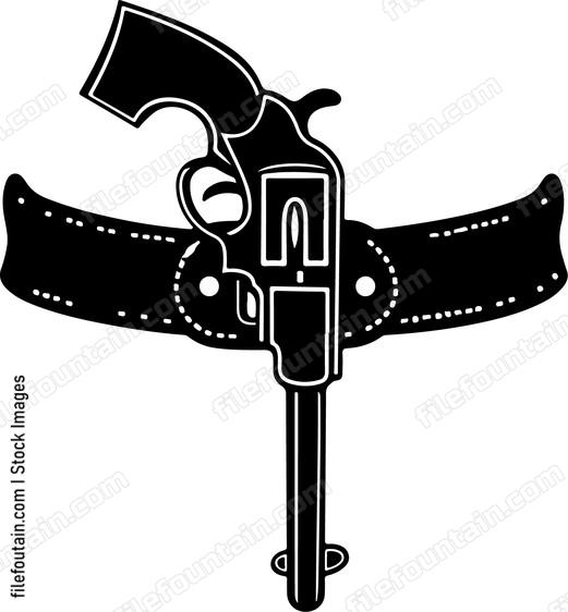 Cowboy Pistol Belt