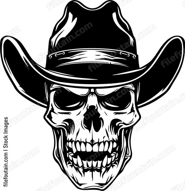 Cowboy Skull