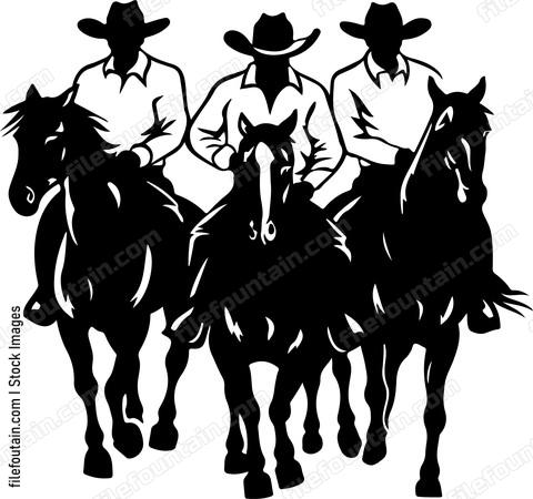 Cowboys Riding Out