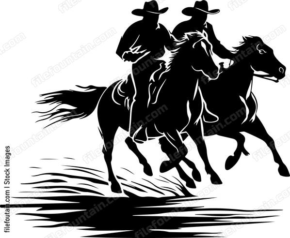 Cowboys Riding Out