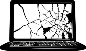 Cracked Laptop