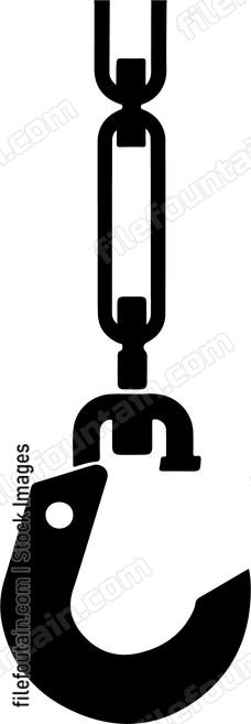 Crane Hook With Steel Girder
