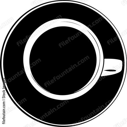 Cup Of Coffee Top View