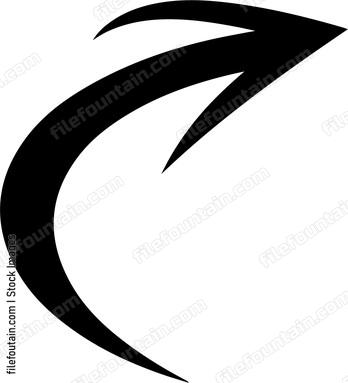 Curved Arrow
