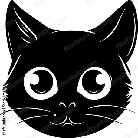 Cute Cat Big Eyes