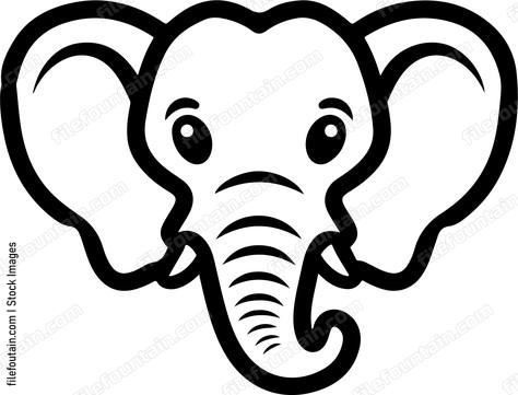 Cute Elephant Ears Over Eyes