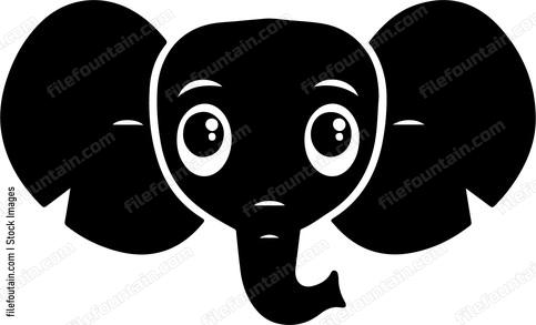 Cute Elephant Ears Over Eyes