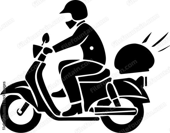 Delivery Motorcycle