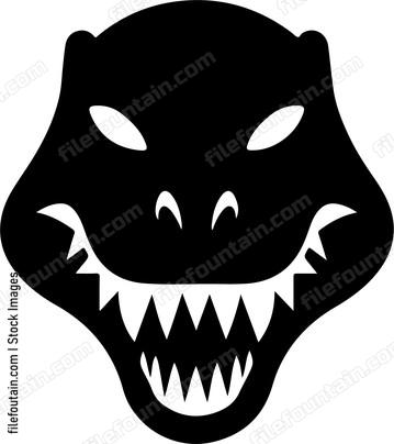 Dinosaur Face