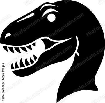Dinosaur Head Side