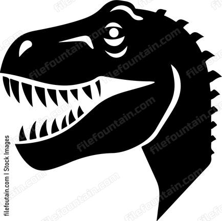 Dinosaur Head Side