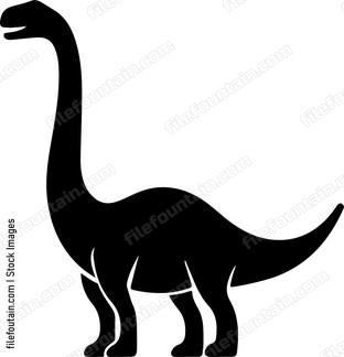 Dinosaur Standing Side