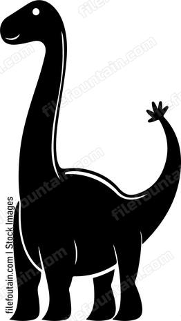 Dinosaur Standing Side