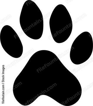 Dog Paw Prints