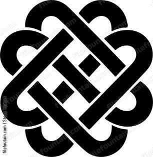 Two Double Pattern Double Pattern Logo Vector Design - FileFountain