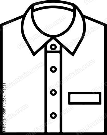 Dress Shirt Folded