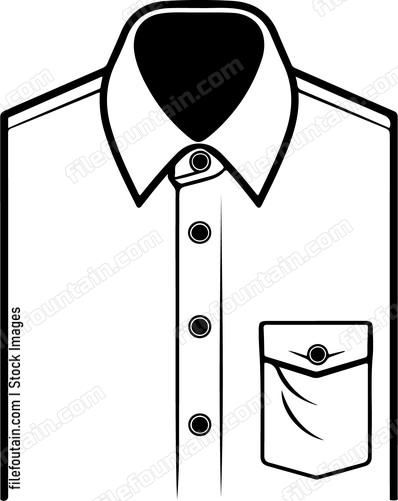 Dress Shirt Folded