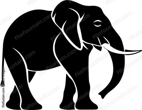 Elephant Silhouette