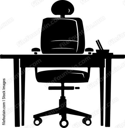 Executive Chair And Table