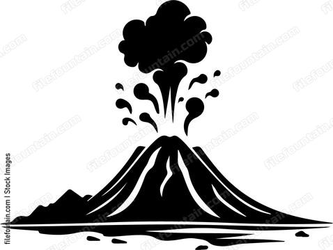 Exploding Volcano