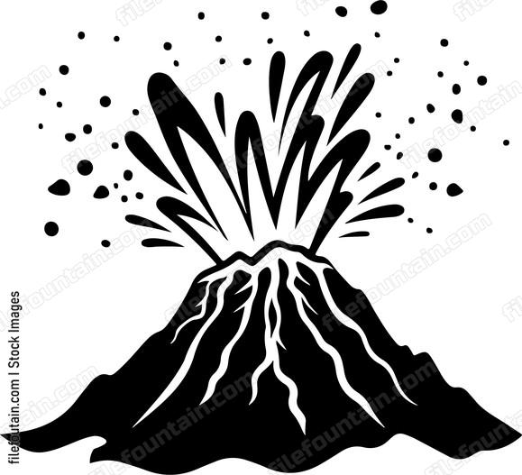 Exploding Volcano