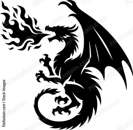 Fire breathing Dragon