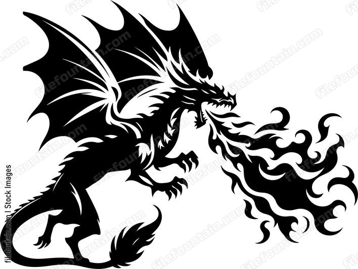 Fire breathing Dragon