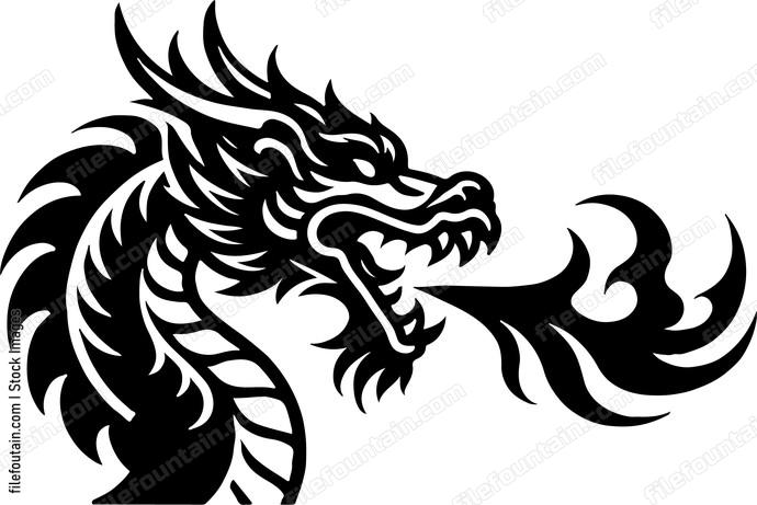 fire breathing dragon