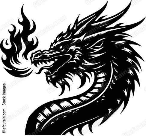 fire breathing dragon