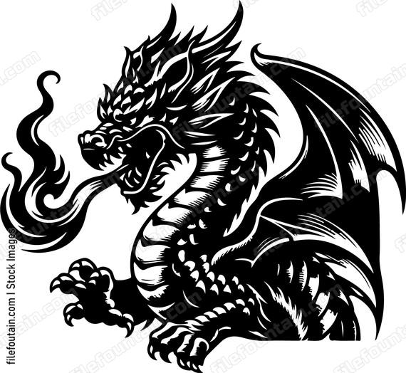 fire breathing dragon
