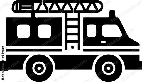 Fire Truck With Ladder