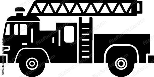 Fire Truck With Ladder