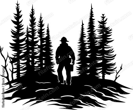 Firefighter Forest Fire