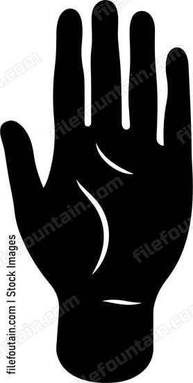 Five Fingers Hand Palm